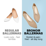 Bronoir Zoe Bloom - Ballerinas Elegantes e Confortáveis para o Dia-a-Dia