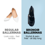 Bronoir Aura Light - Ballerinas Elegantes e Confortáveis para o Dia-a-Dia