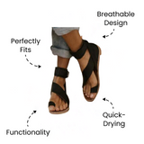 Bronoir™ Stridea – Sandálias de Caminhada Leves e com Suporte para Arcos