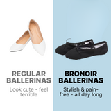 Bronoir Bella Grace - Balerinas Elegantes e Confortáveis para o Dia-a-Dia