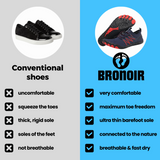 Bronoir™ Fly - Calçados Barefoot