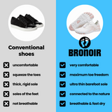 Bronoir™ Skin Pro com Cobre - Sapatos Barefoot de Aterramento – Dia do Pai 2+1 GRÁTIS