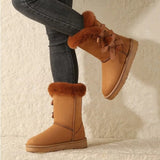 Botas de Renda de Inverno Bronoir