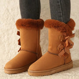 Botas de Renda de Inverno Bronoir