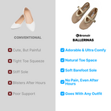 Bronoir Ava Bliss - Ballerinas Elegantes e Confortáveis para o Dia-a-Dia