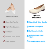 Bronoir Isla Belle - Ballerinas Elegantes e Confortáveis para o Dia-a-Dia