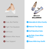 Bronoir Alma Belle - Ballerinas Elegantes e Confortáveis para o Dia-a-Dia