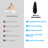 Bronoir Aura Light - Ballerinas Elegantes e Confortáveis para o Dia-a-Dia