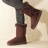 Botas de Renda de Inverno Bronoir