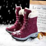 Bronoir™ Aquecedores - Botas de Inverno Forradas a Lã e Antiderrapantes para Caminhadas Sem Dor