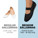Bronoir™ Lift - Ballerinas Elegantes e Confortáveis para o Dia-a-Dia
