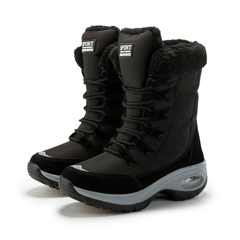 Bronoir™ Aquecedores - Botas de Inverno Forradas a Lã e Antiderrapantes para Caminhadas Sem Dor