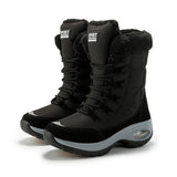 Bronoir™ Aquecedores - Botas de Inverno Forradas a Polar e Antiderrapantes para Caminhadas Sem Dor