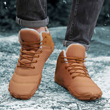 Bronoir™ Fleece Pro V2 - Sapatos Barefoot de Inverno com Forro Quente