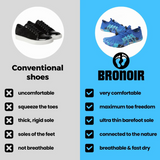 Bronoir™ AlignX - Sapatos Barefoot