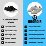 Bronoir™ Flicker - Sapatos Barefoot