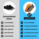 Bronoir™ Calm - Calçados Barefoot