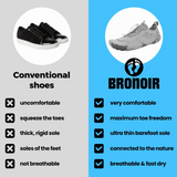 Bronoir™ Slide - Sapatos Barefoot