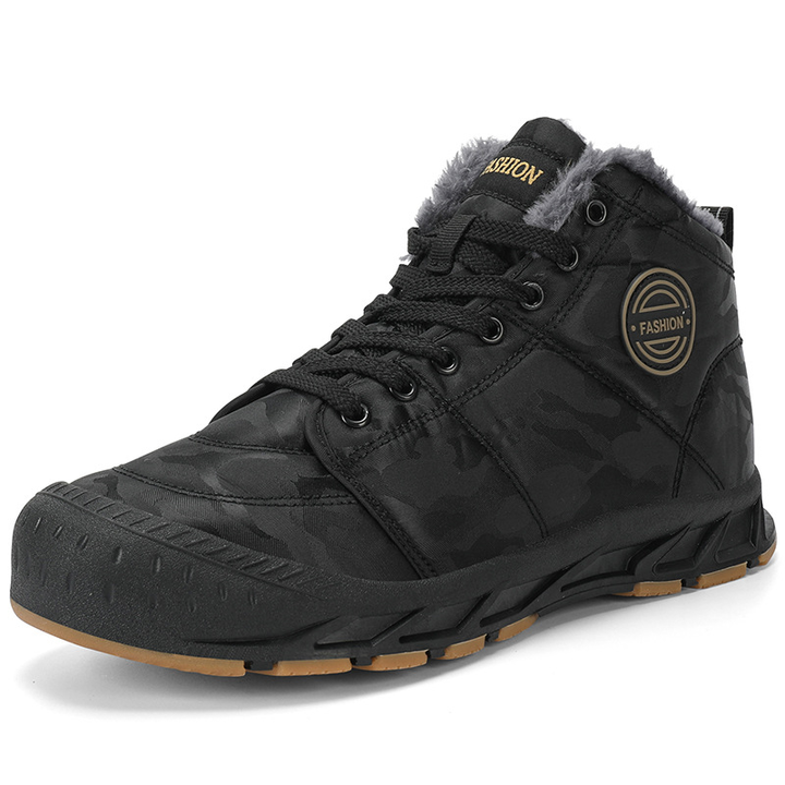 Bronoir™ Fleece Táctico - Sapatos Barefoot de Inverno com Forro Quente de Fleece