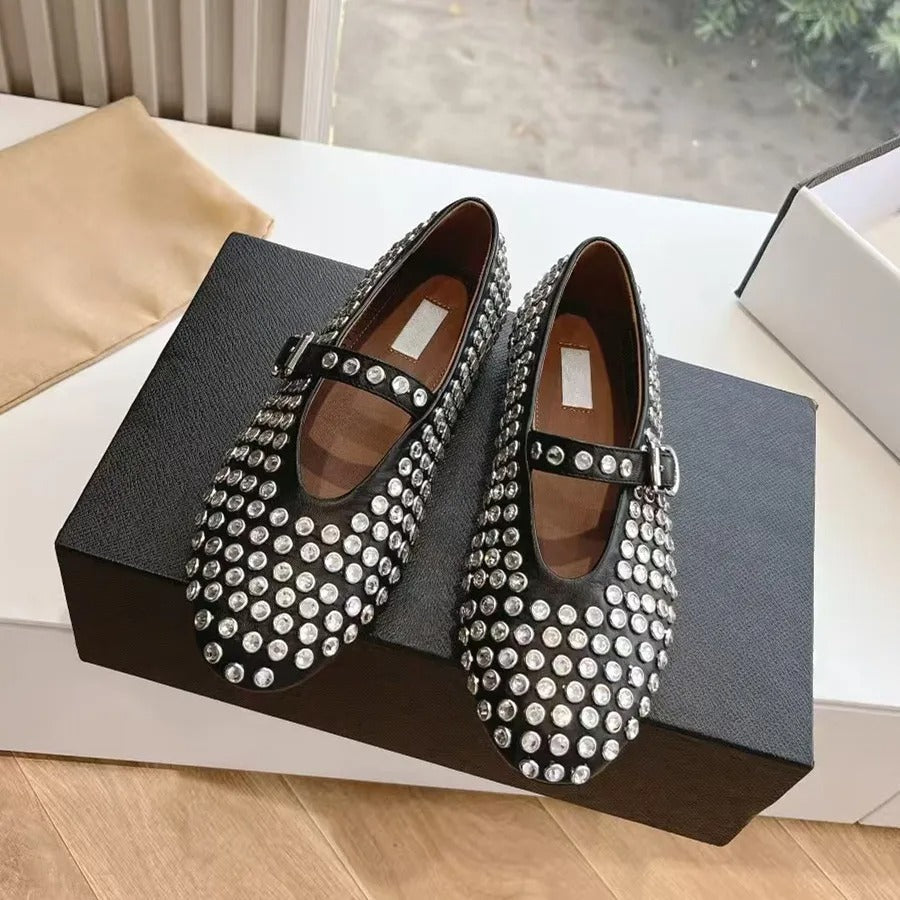 Bronoir Nova Glow - Ballerinas Elegantes e Confortáveis para o Dia-a-Dia